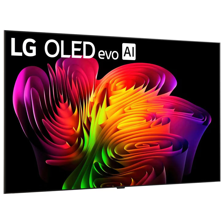 77 Inch Class LG OLED evo AI W6 4K Smart TV 2026 with Wallpaper Design and Supplied Flush Wall Mount