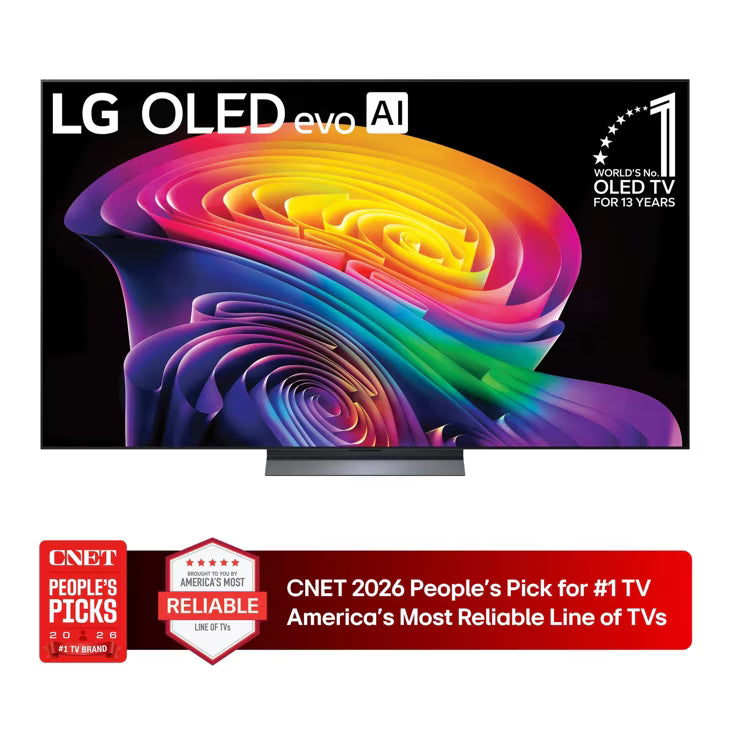 77 Inch Class LG OLED evo AI C6H 4K Smart TV 2026