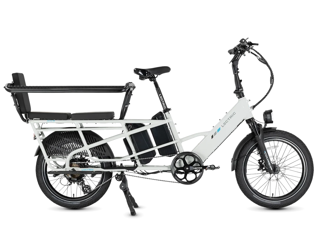 XPedition2 Stratus White Dual-Battery eBike