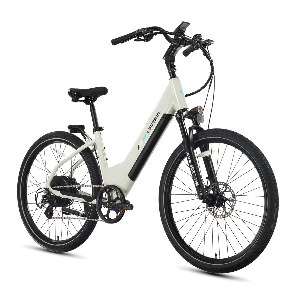 XPress2 Stratus White Cruiser eBike